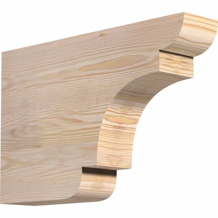Ekena Millwork New Brighton Smooth Rafter Tail, Douglas Fir, 3 1/2"W x 12"H x 18"L RFT04X12X18NEB00SDF